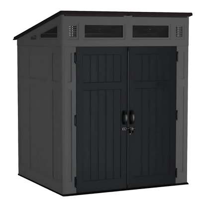 Suncast Modernist® 6 ft. x 5 ft. Storage Shed (Floor Included) BMS6583